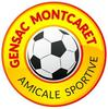 Logo du club de football Gensac Montcaret As uit Montcaret en Flaujagues en Pellegrue
