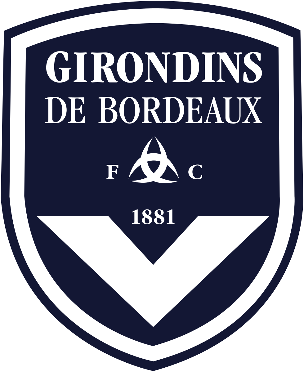 Club logo football club FC Girondins de Bordeaux