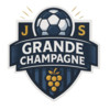 Logo du club de football Grande Champagne Js uit Segonzac en Chateaubernard en Gensac La Pallue en Nercillac en St Brice