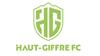 Club logo football club Haut Giffre F.c uit Taninges en Mieussy