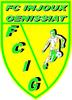 Club logo football club Injoux Genis