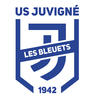 Logo du club de football Juvigne Les Bleuets uit St Hilaire Du Maine en Ernee en Juvigne