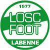 Club logo football club Labenne Osc