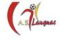 Club logo football club Laugnacaise As uit Laugnac en Laroque Timbaut en St Maurin