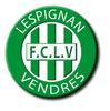Club logo football club Lespignan Vendres FC