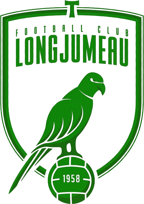 Historic club logo football club FC Longjumeau