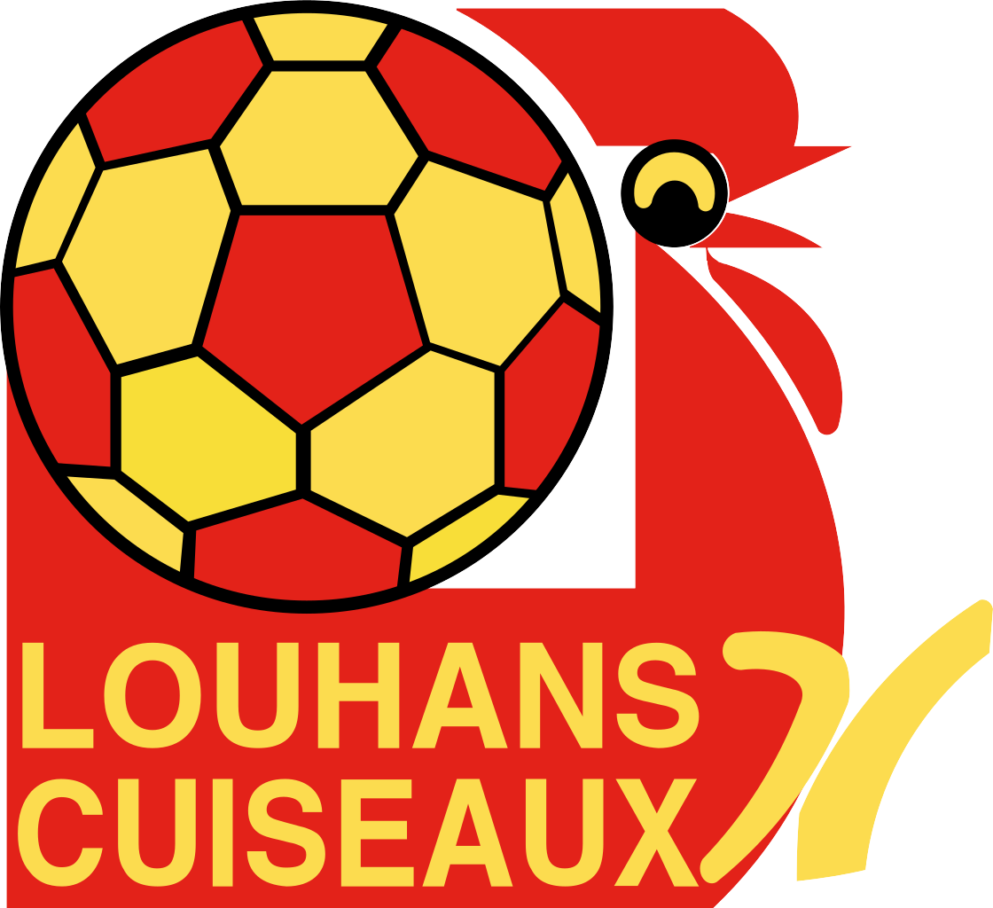 Logo historique du club de football Louhans-Cuiseaux FC