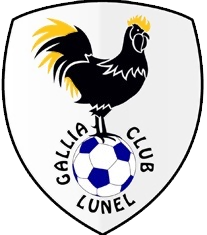 Historic club logo football club GC Lunel