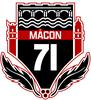 Club logo football club Macon 71 uit Macon en Charnay Les Macon