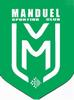 Clublogo voetbalvereniging Manduel SC