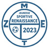 Clublogo voetbalvereniging Metz Renaissance JS