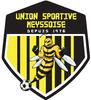 Clublogo voetbalvereniging Meysse U.s. uit Meysse en Rochemaure en Ancone en Montelimar