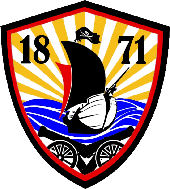 Club logo football club Ménilmontant FC 1871