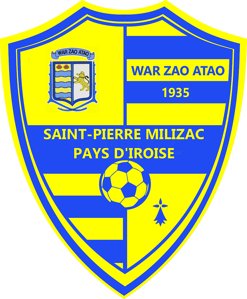 Club logo football club Saint-Pierre Milizac