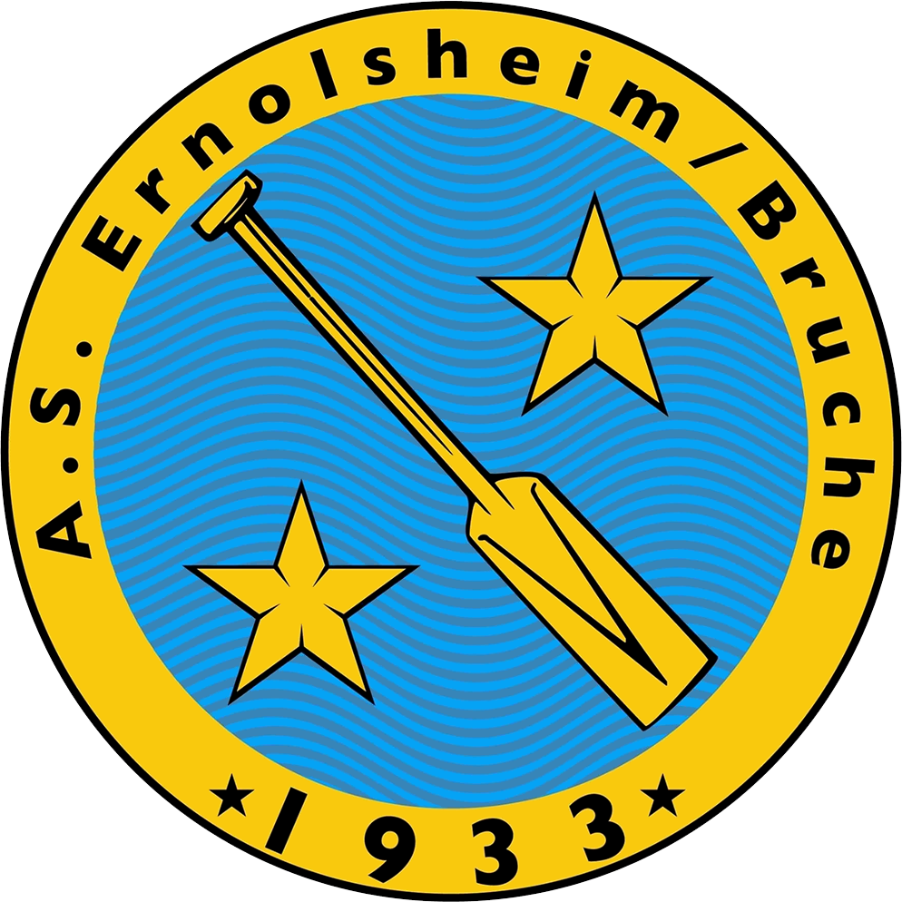 Historisch clublogo voetbalvereniging ES Molsheim Ernolsheim