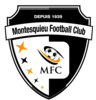 Club logo football club Montesquieu Fc uit Martillac en Beautiran en Saucats