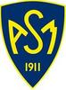 Club logo football club Montferrand A.s. uit Clermont Ferrand