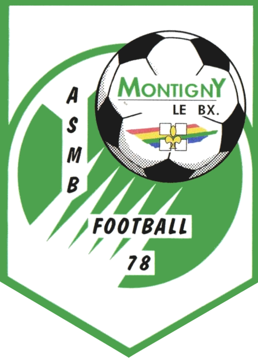 Historic club logo football club AS Montigny-le-Bretonneux