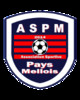 Club logo football club Pays Mellois As uit Melle en Chef Boutonne en Clussais