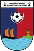 Club logo football club Plougoumelen Bono As uit Plougoumelen en Le Bono
