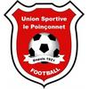 Club logo football club Poinconnet Us uit Le Poinconnet