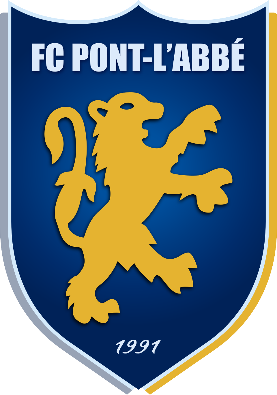 Logo historique du club de football FC Pont L'Abbé