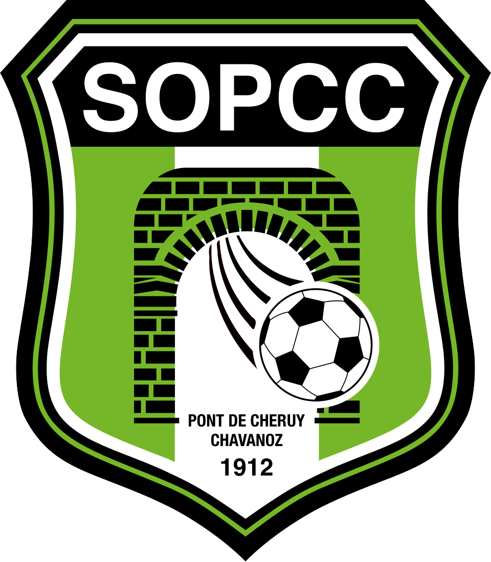 Historisch clublogo voetbalvereniging SO Pont-de-Chéruy
