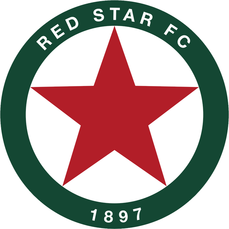 Club logo football club Red Star Fc uit St Denis en L Ile St Denis en St Ouen Sur Seine
