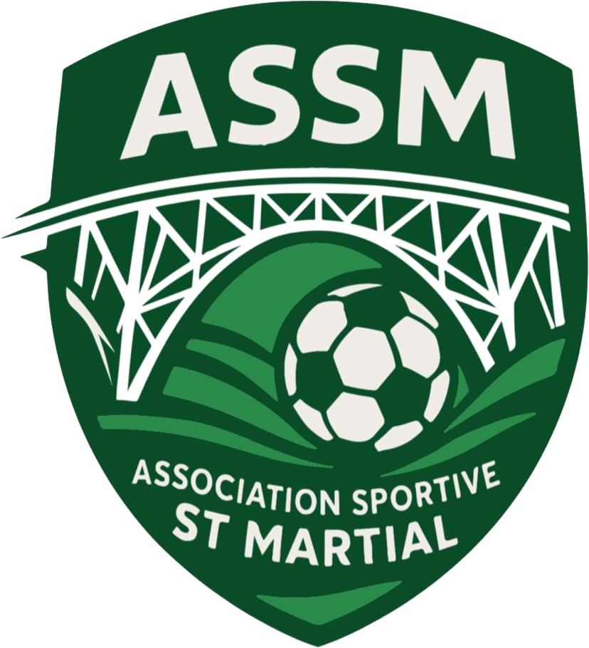Logo du club de football AS Saint-Martial