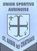 Logo du club de football St Aubin Chateaux Us uit St Aubin Des Chateaux en Rouge
