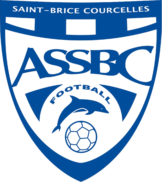 Logo historique du club de football AS Saint-Brice Courcelles