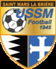 Club logo football club St Mars La Briere Us uit St Mars La Briere en St Corneille