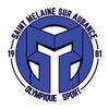 Logo du club de football St Melaine S/aubance uit St Melaine Sur Aubance en Blaison St Sulpice en Les Garennes Sur Loire en Murs Erigne