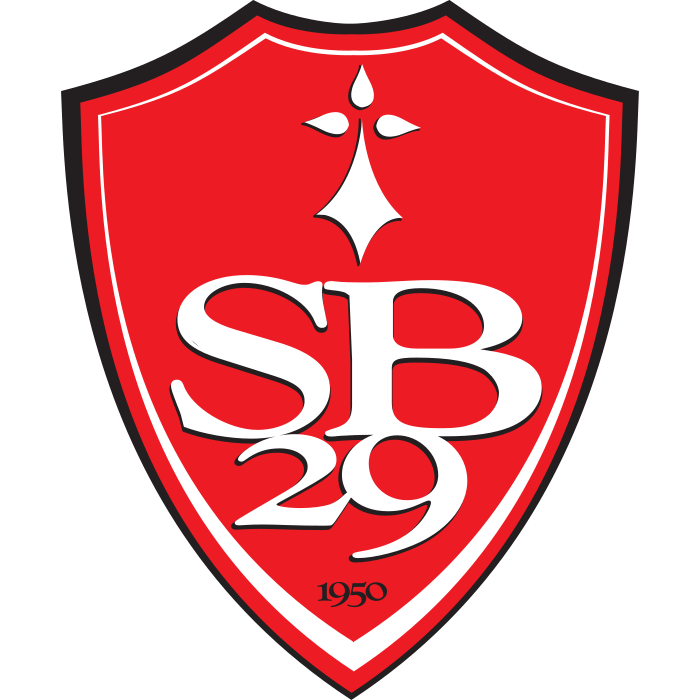 Logo du club de football Stade Brestois 29 uit Brest en Le Relecq Kerhuon