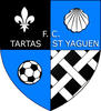 Logo du club de football Tartas St Yaguen Fc uit Tartas en Rion Des Landes en St Yaguen