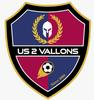 Logo du club de football Us 2 Vallons uit Clonas Sur Vareze en Les Roches De Condrieu en St Prim