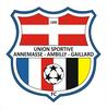 Clublogo voetbalvereniging Us Aag Fc uit Vetraz Monthoux en Ambilly en Annemasse en Gaillard