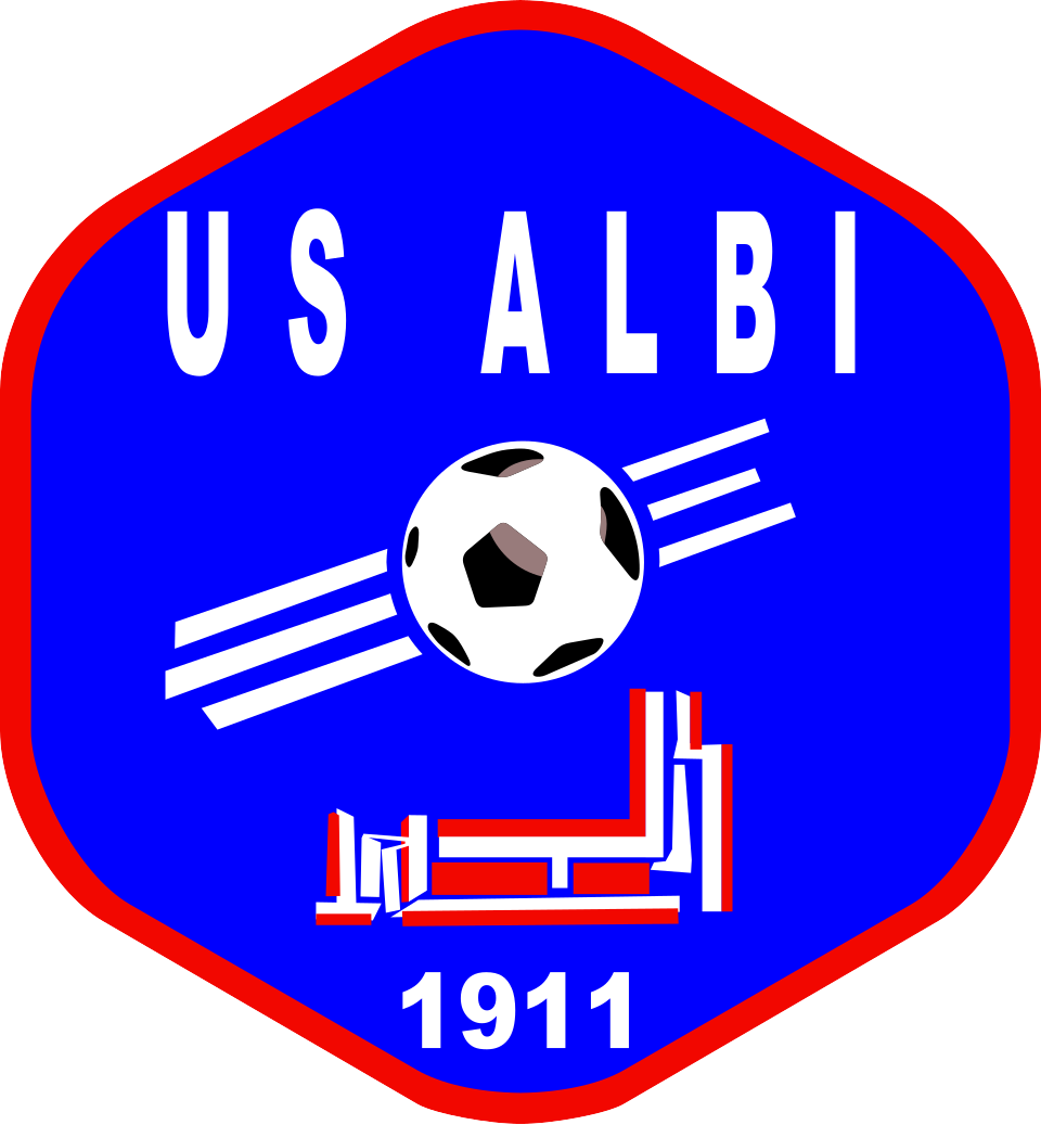 Historisch clublogo voetbalvereniging US Albi