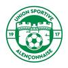 Logo du club de football Us Alenconnaise 61 uit Alencon en St Germain Du Corbeis