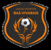 Clublogo voetbalvereniging U.s. Bas Vivarais uit St Privat en Vesseaux