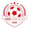 Logo du club de football Us Doudevillaise uit Doudeville en St Laurent En Caux