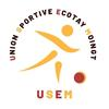 Club logo football club Us Ecotay Moingt uit Montbrison en Ecotay L Olme en Sury Le Comtal
