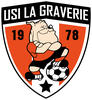 Logo du club de football Usi La Graverie uit Souleuvre En Bocage en Landelles Et Coupigny en Noues De Sienne en Vire Normandie