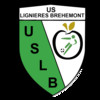 Logo du club de football Uslb uit Lignieres De Touraine en Azay Le Rideau en Brehemont