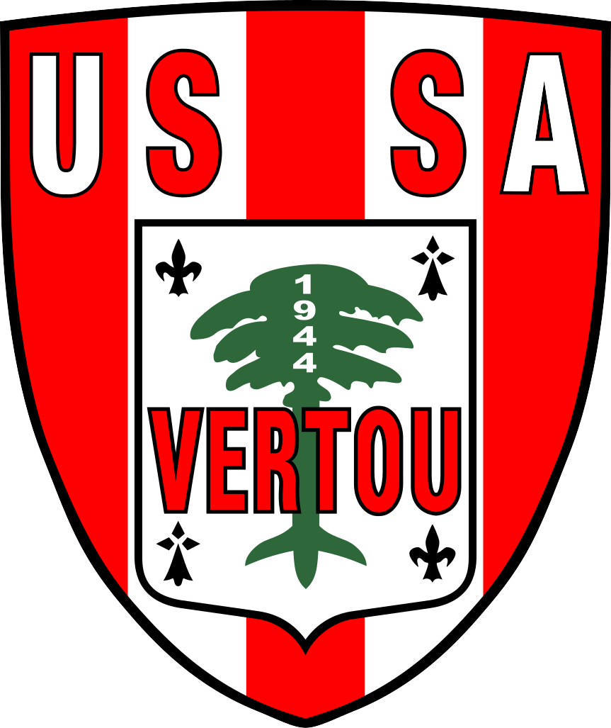Historic club logo football club USSA Vertou