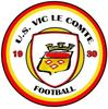 Club logo football club Vic Le Comte U.s.
