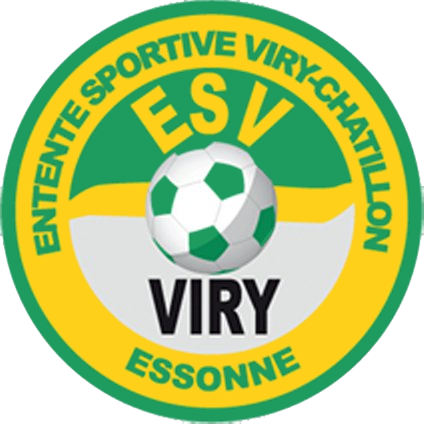 Historic club logo football club ES Viry-Châtillon