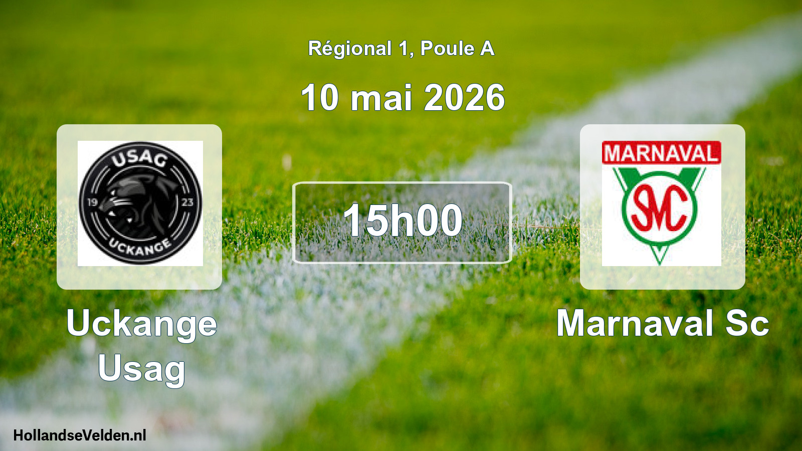Scheduled Match: Uckange Usag - Marnaval Sc (10 May 2026)