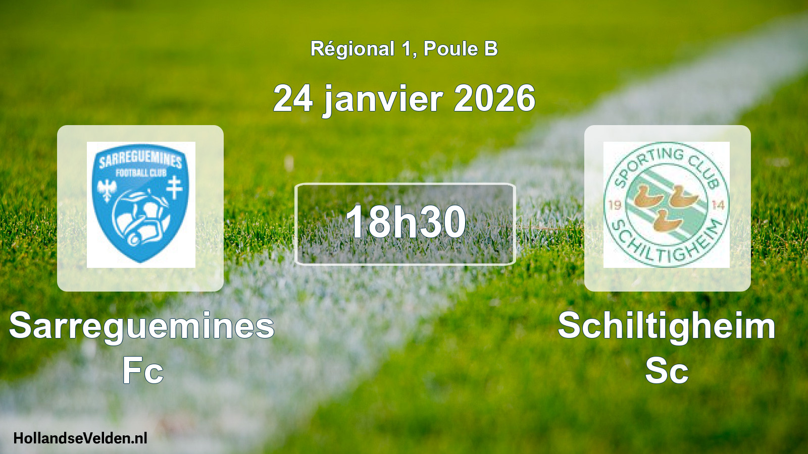 Scheduled Match: Sarreguemines Fc - Schiltigheim Sc (24 January 2026)