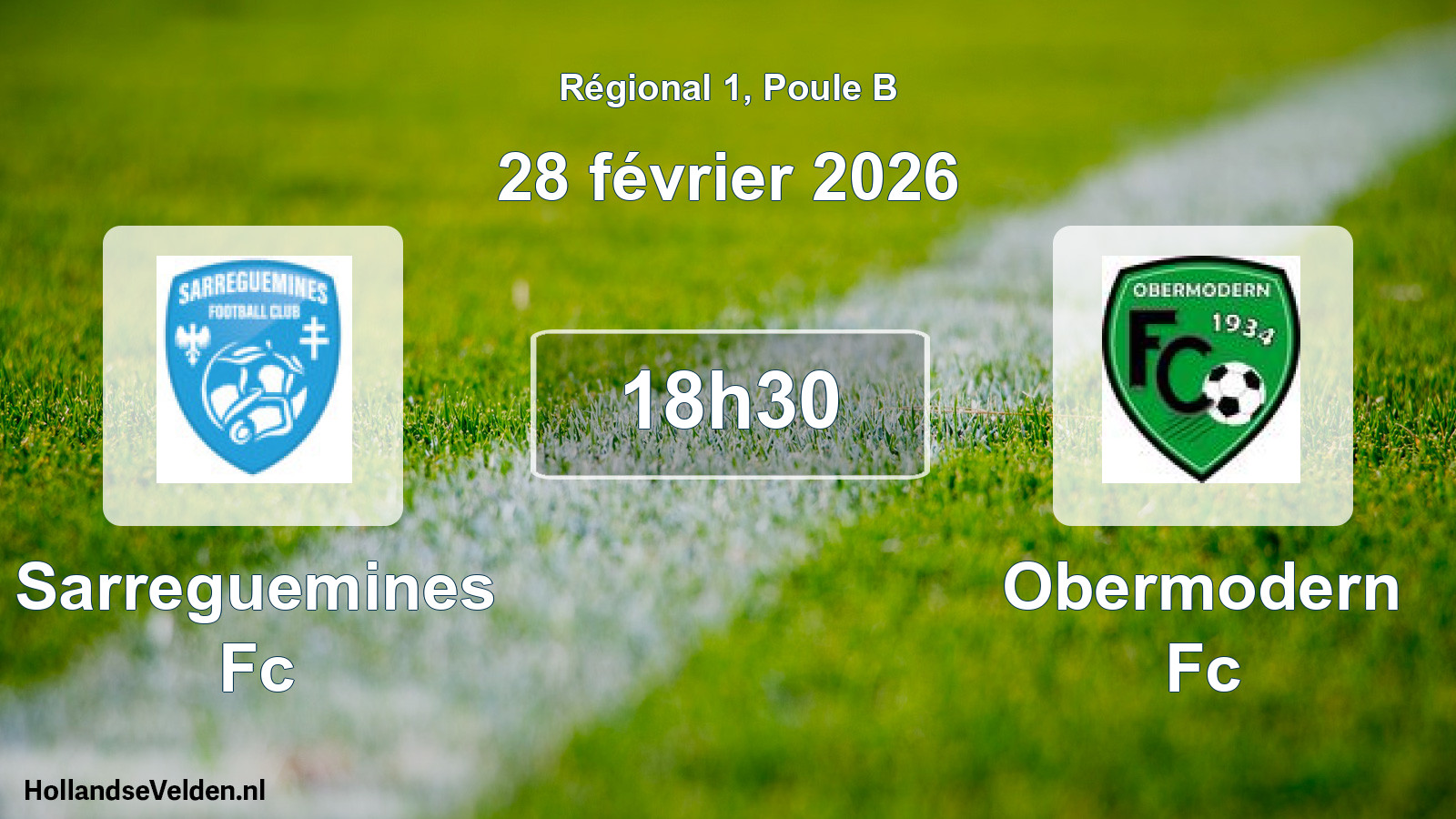 Scheduled Match: Sarreguemines Fc - Obermodern Fc (28 February 2026)